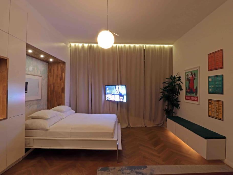 Smart Apt Mit Balkon Am Augarten Park Naehe Zentrum Vienna Luaran gambar