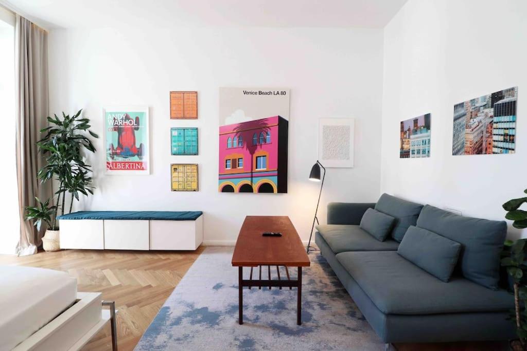 Smart Apt Mit Balkon Am Augarten Park Naehe Zentrum Vienna Luaran gambar